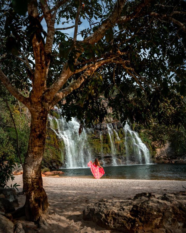 Pousada Cachoeira Poço Encantado Alto Paraíso de Goiás Exterior foto